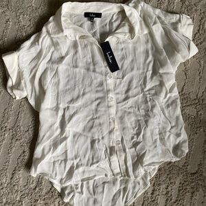 Lulu's White Men's Shirt
